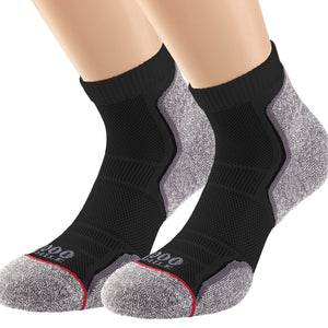 1000Mile Women'S RUN ANKLET REPREVE SINGLE LAYER SOCK TWIN PACK (RECYCLED YARN)