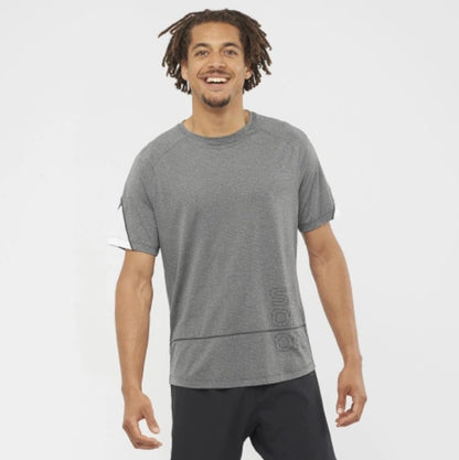 SALOMON Men's CROSS RUN GRAPHIC TEE