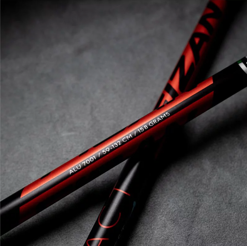 Fizan Compact Red Trekking Poles (Single Pole)