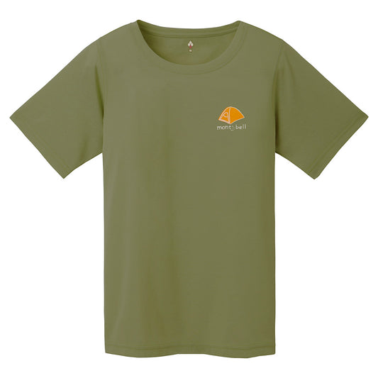 MONTBELL Women's WICKRON TEE MOUNTAIN GEAR