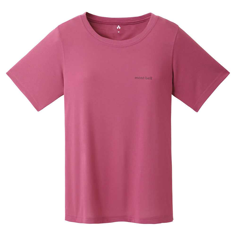 MONTBELL Women's WICKRON TEE OP LOGO