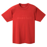 MONTBELL WICKRON TEE EMBOSSED LOGO