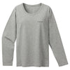 MONTBELL Women's PEAR SKIN COTTON LONG SLEEVE TEE