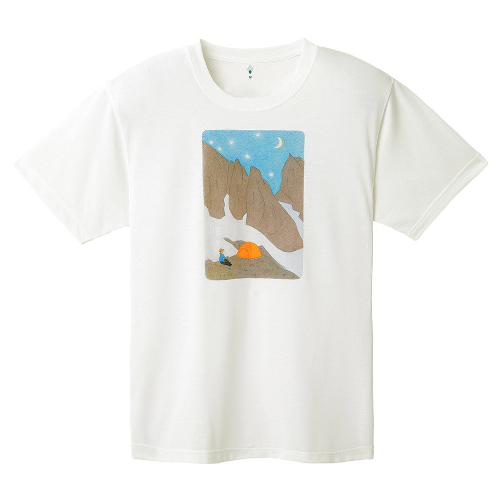 MONTBELL Men's WICKRON TEE HOSHI NO YORU